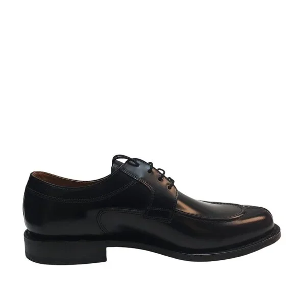 Johnston & Murphy Men Dress Shoes Hernden Moc-Toe Laceup Leather Oxfords…